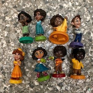 Colorful Family Figurine Set